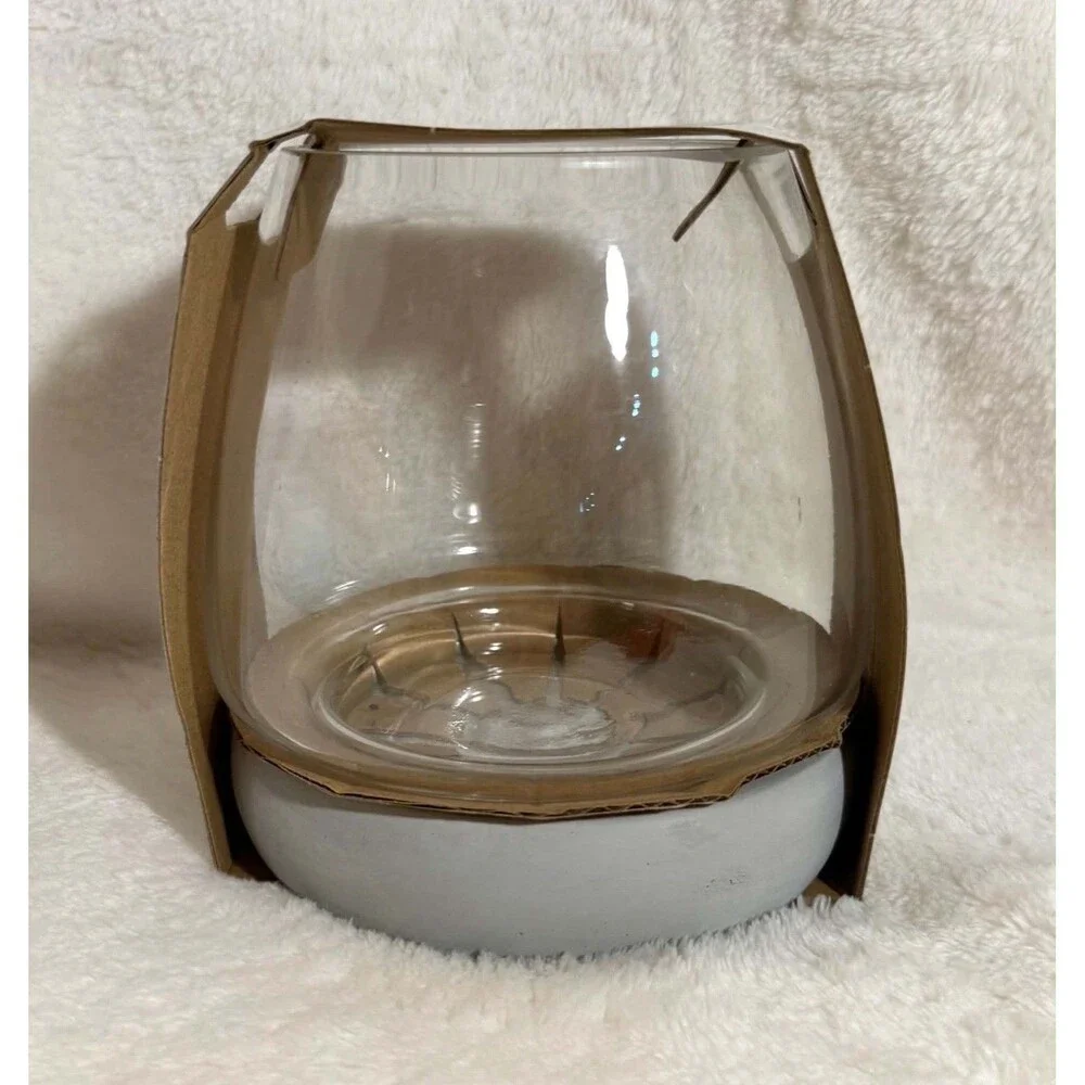 Threshold Glass & Cement Terrarium 6x6